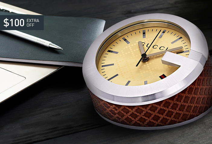Gucci Desk Clock